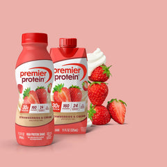 Strawberries & Cream Protein Shake