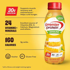 Lemon Bar Protein Shake 11.5 oz (12 Count)