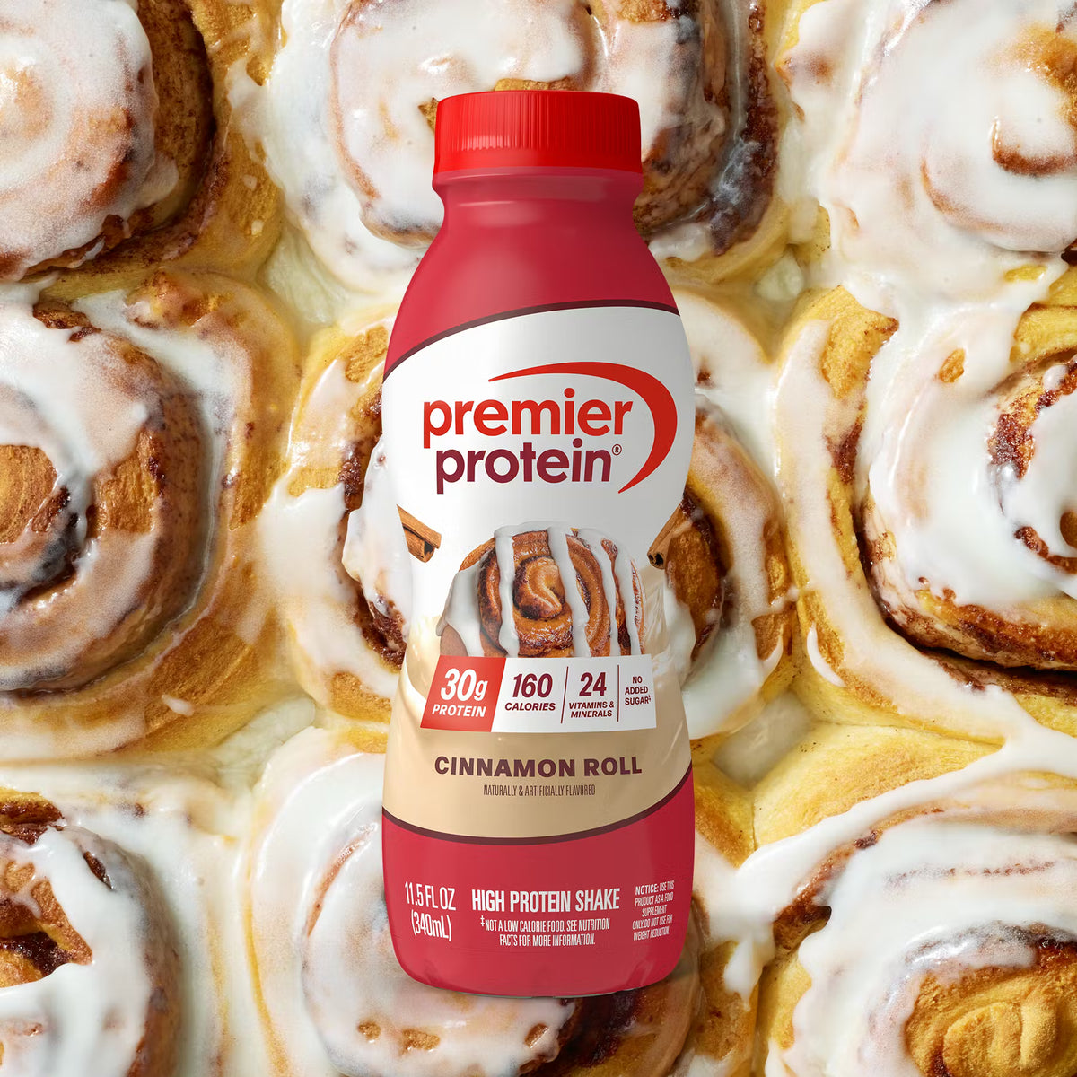 Cinnamon Roll Protein Shake