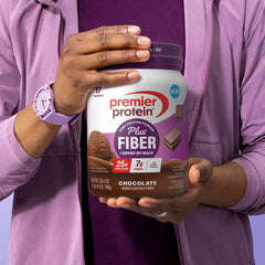 Chocolate Protein Plus Fiber Powder