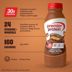 Chocolate Peanut Butter Protein Shake 11.5 oz (12 Count)