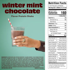 Winter Mint Chocolate Protein Shake 11.5 oz (12 Count)