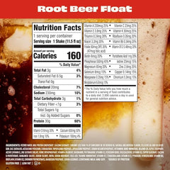 Root Beer Float Protein Shake, 11.5oz, 12 Count (12 Count)