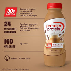 Café Latte Protein Shake 11.5 oz (12 Count)